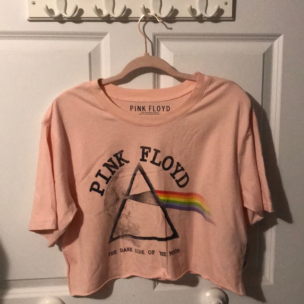 Forever21 Pink Floyd Tour Crop Top